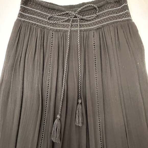 Zara Bohemian Lined Maxi skirt - Picture 4 of 8